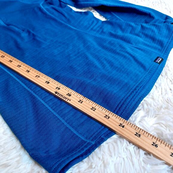 Patagonia Women's Capilene Thermal Weight Zip-Neck Blue Size XS - Picture 7 of 9